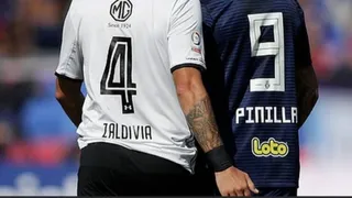 Mauricio Pinilla expresó su apoyo al defensor de Colo Colo Matías Zaldivia