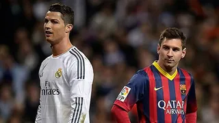 ¿Lionel Messi, Neymar y Cristiano Ronaldo sentados juntos viendo béisbol?