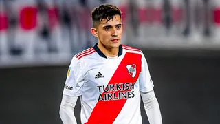 Pablo Solari aseguró estar “muy feliz por el triunfo y por el debut” en River Plate