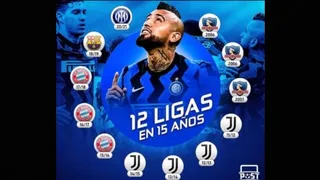 Arturo Vidal celebró sus 12 títulos de liga en 15 años y advirtió: “Queda mucha historia que contar”