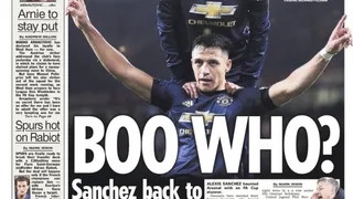 ¿Boo a quién?: Alexis acaparó portada de medio inglés tras victoria del United ante Arsenal