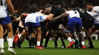Los All Blacks se recuperaron en el Mundial de Rugby con goleada a Namibia