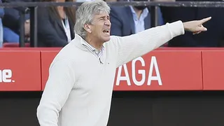 Manuel Pellegrini tras caída de Betis: En el primer tiempo jugamos muy mal