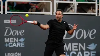 Alejandro Tabilo y Fernando González festejaron en la tercera jornada del Masters Legión Sudamericana
