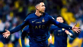 Cristiano Ronaldo hizo un triplete en menos de un tiempo en triunfo de Al-Nassr sobre Abha