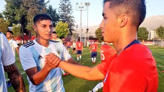 La Roja sub 20 cayó en un amistoso con la selección argentina en “Juan Pinto Durán”