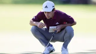 Joaquín Niemann tuvo una irregular tercera jornada del US Open, pero quedó en el Top 15