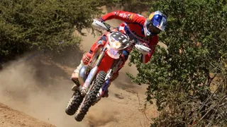 Benjamín Herrera remató primero en el Nacional de Moto Enduro FIM