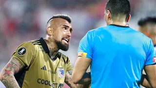 “Nos han cagado todo el año”: Arturo Vidal encaró al árbitro del Everton vs Colo Colo