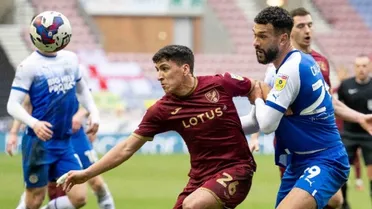 Marcelino Núñez estuvo en cancha en el empate de Norwich contra Wigan