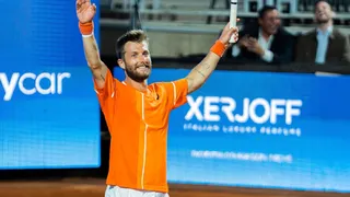 Corentin Moutet batió a Thiago Tirante y se instaló en cuartos de final del Chile Open