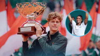 Jannik Sinner igualó al Chino Ríos tras ser campeón del Masters de Montecarlo