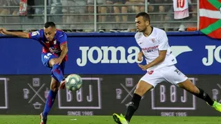 Fabián Orellana comandó épica remontada de Eibar sobre Sevilla