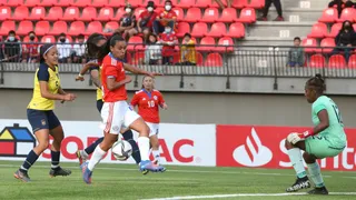 Francisca Lara marcó un doblete y le dio el triunfo a la Roja sobre Ecuador