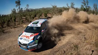 Jorge Martínez fue el más veloz en el shakedown del Rally Mobil en Los Angeles