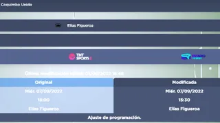 La ANFP notificó cambio de horario para crucial duelo de U. de Chile y Coquimbo Unido