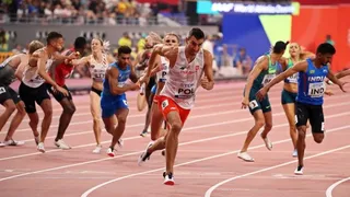 El relevo mixto 4×400 se estrenó con récord mundial de Estados Unidos en Doha