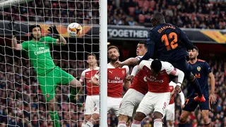 Arsenal castigó a Valencia con amplio marcador en la ida de las semifinales de la Europa League