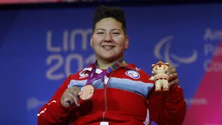 Marion Serrano ganó bronce en levantamiento de pesas en los Juegos Parapanamericanos