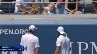 El ejemplar gesto que tuvo Nicolás Jarry con una espectadora que se descompensó en el US Open