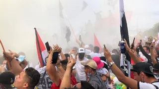 Garra Blanca anunció arengazo para el sábado en las afueras del Monumental