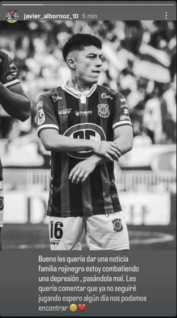 Joven promesa chilena anuncia su retiro del fútbol / © Javier-albornoz-10