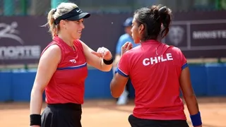 Chile perdió ante Argentina y buscará ante Colombia su avance en la Billie Jean King Cup