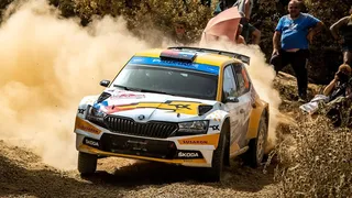 Emilio Fernández quedó cerca del top 10 en el Rally de Cerdeña en Italia