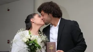 Florencia Pouso, flamante esposa de Maxi Falcón: Es un hombre, pero un niño a la vez