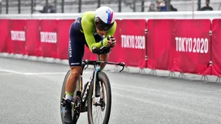 El esloveno Primoz Roglic se coronó campeón olímpico de ciclismo contrarreloj