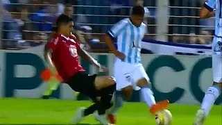 La fuerte infracción por la que Pablo Hernández fue expulsado ante Atlético Tucumán