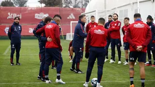 ¡Con Alexis Sánchez! La Roja de Berizzo cumplió nueva práctica con miras a Colombia