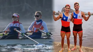 Duplas chilenas ganaron sus series y estarán en la final del doble ligero en el Preolímpico de Río