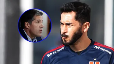 El durísimo palo de Johnny Herrera a Michael Clark por su sueldo en Azul Azul