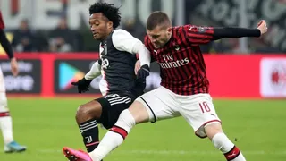 Los goles de Ante Rebic y Cristiano Ronaldo en el empate entre AC Milan y Juventus