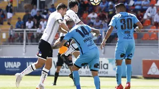 Insaurralde empató y le dio esperanza a Colo Colo ante Iquique
