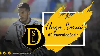El volante uruguayo Hugo Soria es el primer refuerzo de San Luis para el segundo semestre