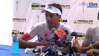 El balance de Felipe Barraza: No me voy satisfecho del Ironman 70.3 de Pucón