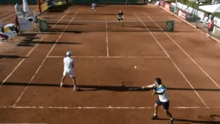 Hans Podlipnik y el serbio Cacic dieron otro paso triunfal en Barcelona