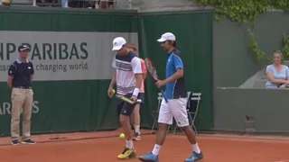 Julio Peralta y Horacio Zeballos se despidieron en segunda ronda de Roland Garros