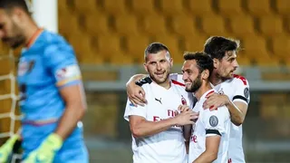 AC Milan volvió al triunfo con goleada a Lecce y se acercó a puestos europeos en la Serie A