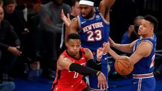 Los Knicks sorprendieron a Houston Rockets