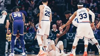 Philadelphia 76ers venció a Los Angeles Lakers con doble-doble de Joel Embiid