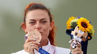 La tiradora Alessandra Perilli dio a San Marino la primera medalla olímpica de su historia