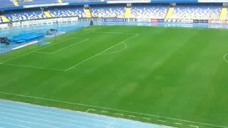 Así está la cancha del Estadio “Ester Roa” de Concepción a un día del clásico universitario