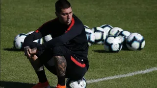 Nicolás Castillo hizo trabajo diferenciado en la práctica de Chile