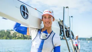 Antonia Abraham se lució con lugar en el podio en importante torneo de remo en Italia