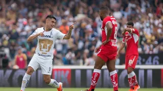 Felipe Mora marcó un golazo en empate de Pumas UNAM ante Toluca
