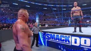 Brock Lesnar conquistó el título de WWE en Smackdown y fue atacado por Caín Velásquez