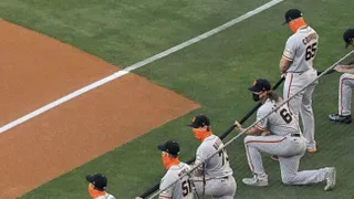 Jugador de Giants se restó de homenaje antirracista: Solo me arrodillo ante Dios
